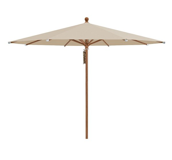 GLATZ Piazza 250 cm - větruodolný zahradní slunečník, Cream 422