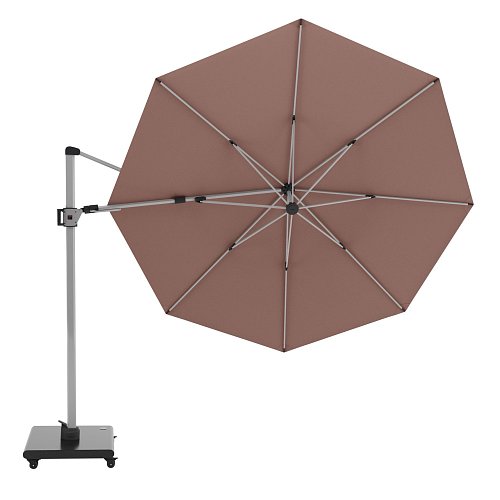 KNIRPS Hyperion 340 cm Prestige - luxusní výkyvný zahradní slunečník s boční tyčí umbra