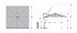 Slunečník DERBY Ravenna AX 275 x 275 cm výkyvný, světle šedý