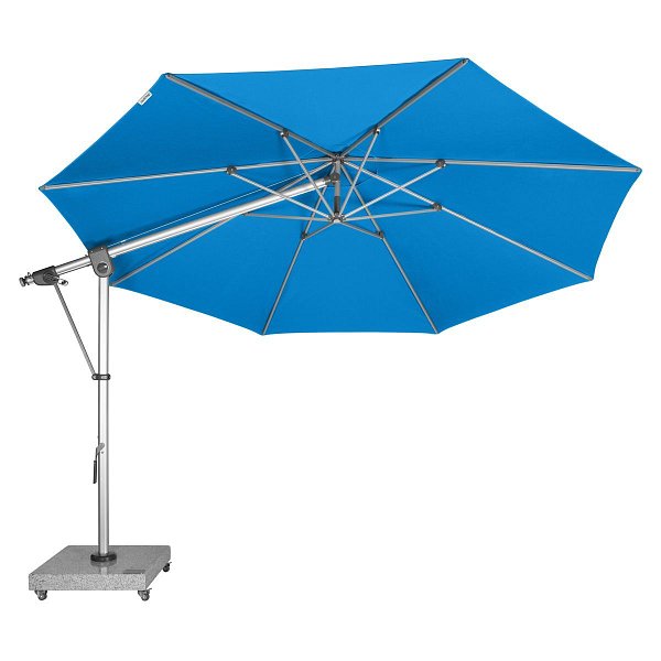 Slunečník DOPPLER Expert 350 cm výkyvný s boční tyčí, akvarium