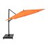 Doppler myZone 280 x 280 cm - výkyvný zahradní slunečník s boční tyčí, oranžový