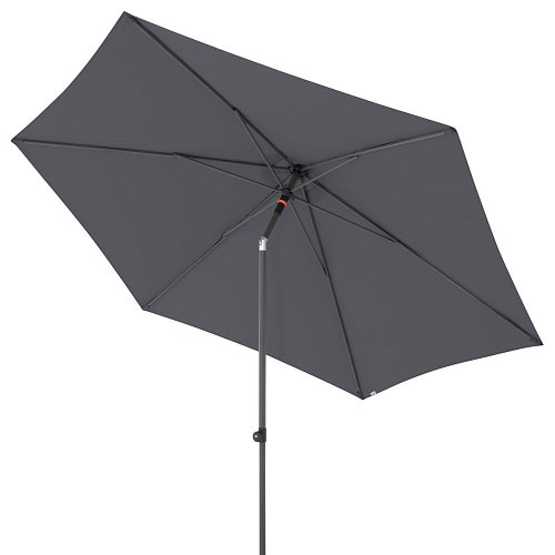 Doppler myZone Push Up 300 cm - naklápěcí slunečník antracit