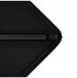 KNIRPS Apoll 240 x 240 cm Black Edition - prémiový zahradní slunečník, černý