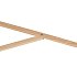 Doppler ALU WOOD 3,5 m - slunečník s klikou s ULTRA UV ochranou, antracit