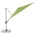 Zahradní slunečník výkyvný s boční tyčí Doppler Active 370 cm, sv. zelený