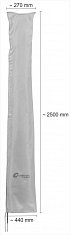 Ochranný obal SCHNEIDER pro středové slunečníky do 400 cm, světle šedý