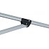 Slunečník DOPPLER Active výkyvný 350 x 260 cm, přírodní - rameno