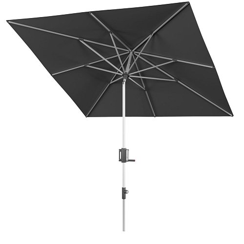 KNIRPS Apoll 240 x 240 cm - prémiový zahradní slunečník tmavě šedá