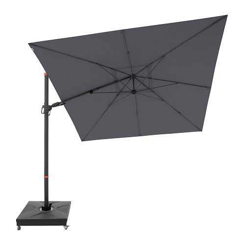 Doppler myZone 280 x 280 cm - výkyvný zahradní slunečník s boční tyčí antracit
