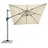 Slunečník DOPPLER Active výkyvný 350 x 260 cm, přírodní - naklopený doleva