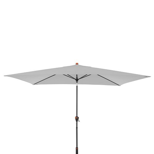 Doppler myZone 300 x 200 cm - slunečník s automatickým naklápěním klikou světle šedá
