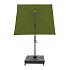 Doppler myZone 210 x 210 cm - výkyvný zahradní slunečník s boční tyčí, olivově zelená