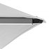 KNIRPS Pendel 275 x 275 cm - prémiový čtvercový slunečník s boční tyčí, světle šedý