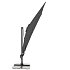 Doppler ACTIVE 310 x 210 cm - moderní slunečník s boční nohou, antracit