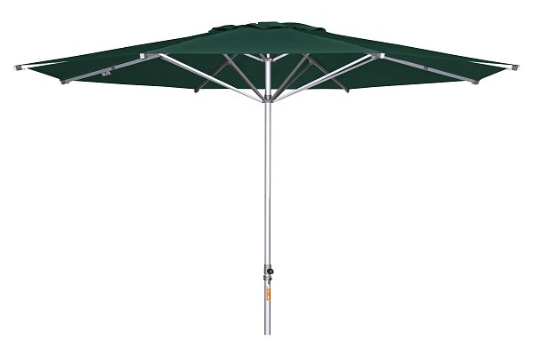 Slunečník DOPPLER Alu Expert 400 cm teleskopický tmavě zelená