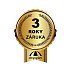 Doppler ALU WOOD 3,5 m - slunečník s klikou s ULTRA UV ochranou, greige