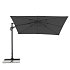 Doppler ACTIVE 310 x 210 cm - moderní slunečník s boční nohou, antracit